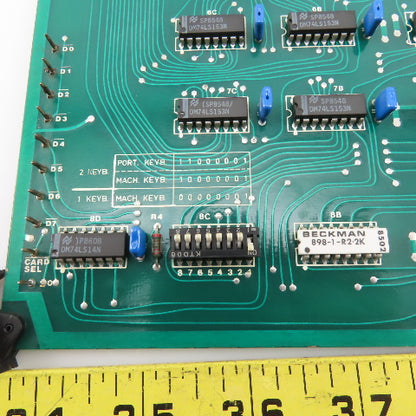 UVA 75282M Uvamatic 10MD Keyboard Interface 70075282 REV O Circuit Board