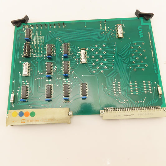 UVA 75282M Uvamatic 10MD Keyboard Interface 70075282 REV O Circuit Board