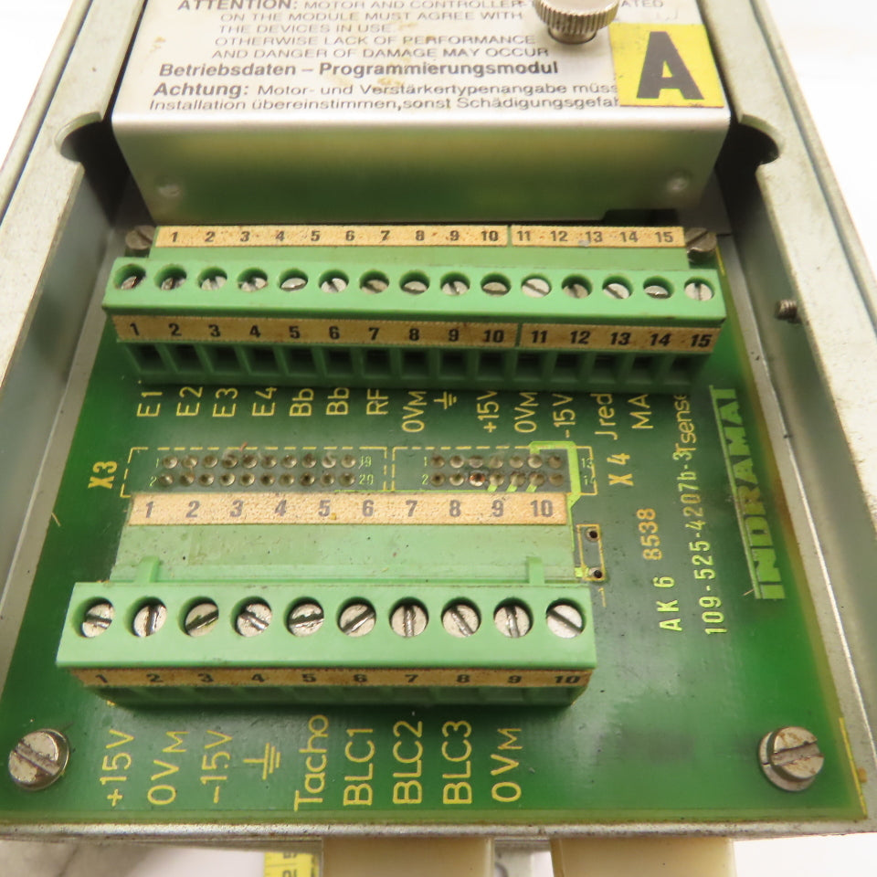 Indramat TDM 1.2-30-300-W0 MOD10X354-050 AC Servo Drive Controller Motor MAC 90B