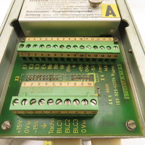 Indramat TDM 1.2-30-300-W0 MOD10X354-050 AC Servo Drive Controller Motor MAC 90B