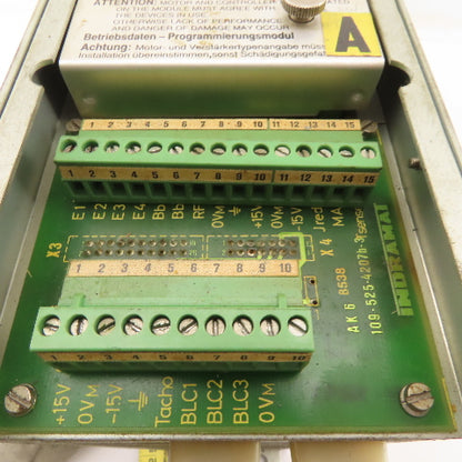 Indramat TDM 1.2-30-300-W0 MOD10X354-050 AC Servo Drive Controller Motor MAC 90B