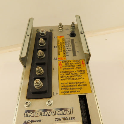 Indramat TDM 1.2-030-300WO MOD1/0X06-050 AC Servo Drive 90C-KD-1 2000RPM