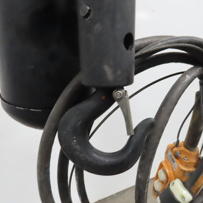 CM Lodestar Model A 1/8 Ton Electric Hoist 10' Lift 32 FPM 120V 1Ph W/Trolley