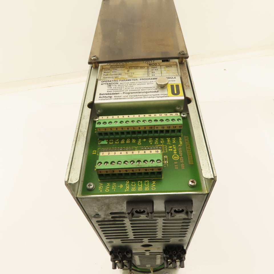 Indramat TDM1.2-30-300-W0 AC Servo Drive