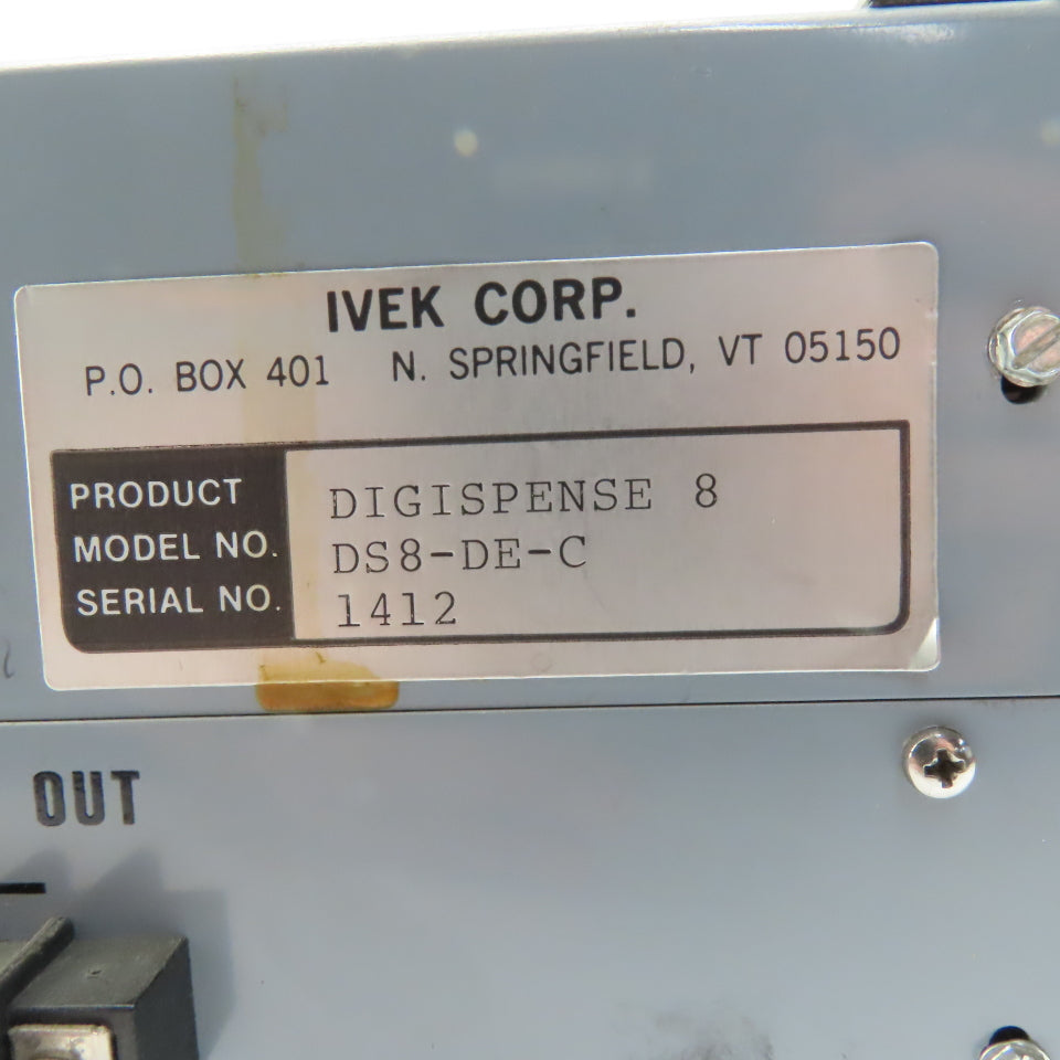 Ivek DS8-DE-C Digispense 8 Laboratory Controller Module