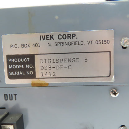 Ivek DS8-DE-C Digispense 8 Laboratory Controller Module