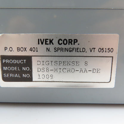 Ivek DS8-MICRO-AA-DE Digispense 8 Laboratory Controller Module