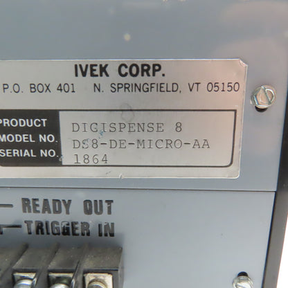 Ivek DS8-DE-MICRO-AA Digispense 8 Laboratory Controller Module