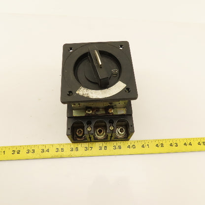 Terasaki T0-225CB 225A 600VAC Mains Disconnect Breaker Panel Operator Switch