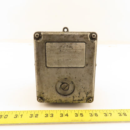 Nagano Keiki Type CQ20 1000 PSI Range Pressure Switch
