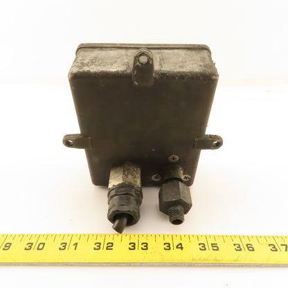 Nagano Keiki Type CQ20 1000 PSI Range Pressure Switch