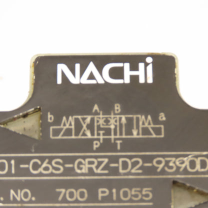 Nachi S-G01-C6S-GRZ-D2-9390D 4/3 Way Float Hydraulic Directional Valve 24VDC