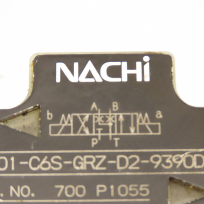 Nachi S-G01-C6S-GRZ-D2-9390D 4/3 Way Float Hydraulic Directional Valve 24VDC