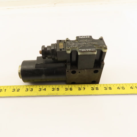 Nachi S-G01-C6S-GRZ-D2-9390D 4/3 Way Float Hydraulic Directional Valve 24VDC
