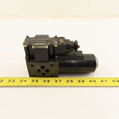Nachi S-G01-C6S-GRZ-D2-9390D 4/3 Way Float Hydraulic Directional Valve 24VDC