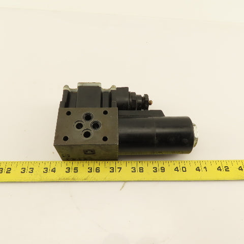 Nachi S-G01-C6S-GRZ-D2-9390D 4/3 Way Float Hydraulic Directional Valve 24VDC