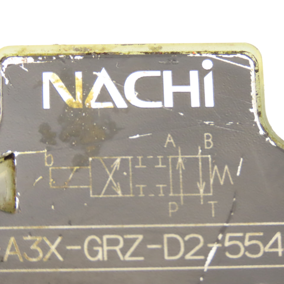 Nachi S-G01-A3X-GRZ-D2-5548A 4/3 Way Float Hydraulic Directional Valve 24VDC