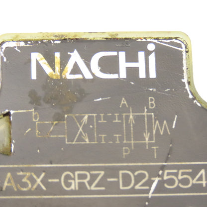 Nachi S-G01-A3X-GRZ-D2-5548A 4/3 Way Float Hydraulic Directional Valve 24VDC