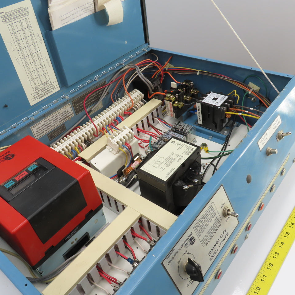 Bryan Boiler RV350-W-FDG Flexible Water Tube Boiler Manual Control Panel
