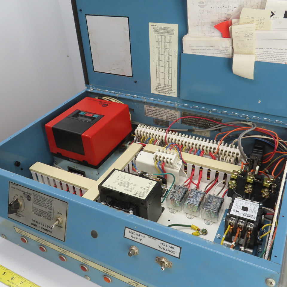 Bryan Boiler RV350-W-FDG Flexible Water Tube Boiler Manual Control Panel