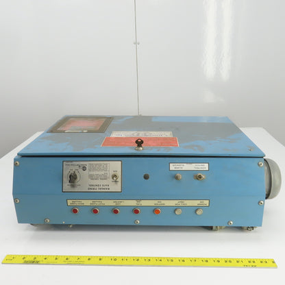 Bryan Boiler RV350-W-FDG Flexible Water Tube Boiler Manual Control Panel