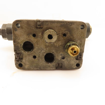 Nachi 	S-G01-C5-GRZ-D2-32 Hydraulic Directional Valve Assembly Regulated Check