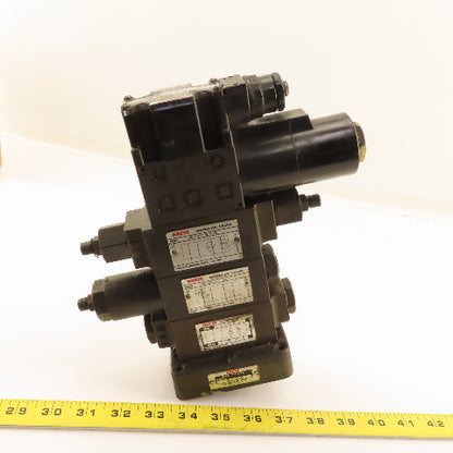 Nachi 	S-G01-C5-GRZ-D2-32 Hydraulic Directional Valve Assembly Regulated Check