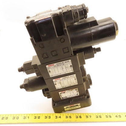 Nachi 	S-G01-C5-GRZ-D2-32 Hydraulic Directional Valve Assembly Regulated Check
