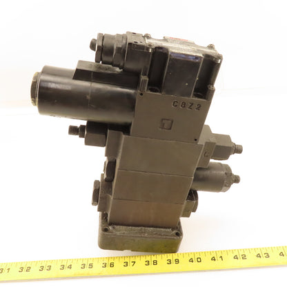 Nachi 	S-G01-C5-GRZ-D2-32 Hydraulic Directional Valve Assembly Regulated Check
