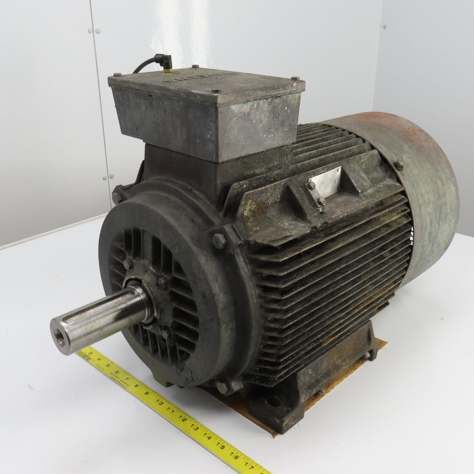 Siemens 1LA6183-4AA60 21.3KW Electric Motor 1755RPM 460V 50/60HZ 180M Frame