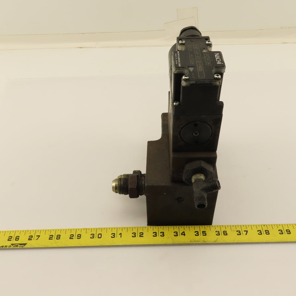 Nachi S-G01-C6S-GRZ-D2-9390D 4/3 Way Float Center Regulator Manifold Assembly