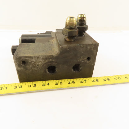 Nachi S-G01-C6S-GRZ-D2-9390D 4/3 Way Float Center Regulator Manifold Assembly