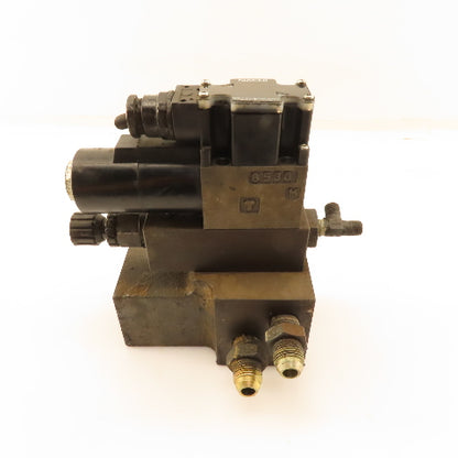 Nachi S-G01-C6S-GRZ-D2-9390D 4/3 Way Float Center Regulator Manifold Assembly