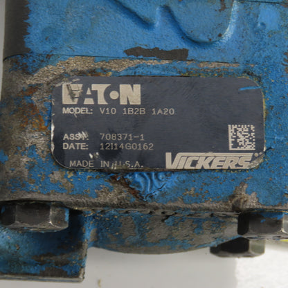 Siemens 1LA7073-4AB11 0.43KW AC Motor 460V W/Vickers Vane Pump V101B2B1A20