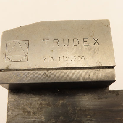 Trudex 713.110.250 90° 1" Square Shank Boring Bar Tool Holder Size 40 VDI