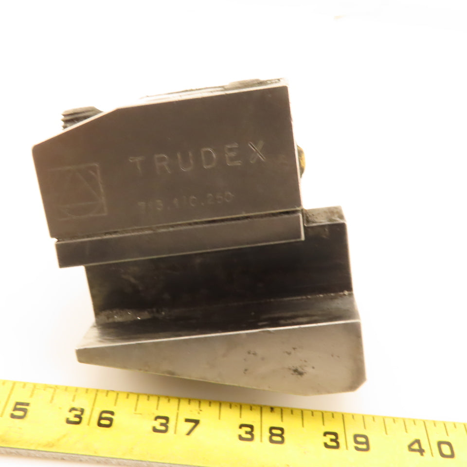 Trudex 713.110.250 90° 1" Square Shank Boring Bar Tool Holder Size 40 VDI