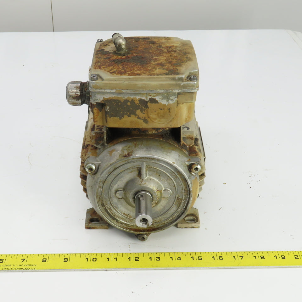 Siemens 1LE10230DA322AA4 1.1/1.27KW 2885/3500RPM AC Motor 230/460VY 80M