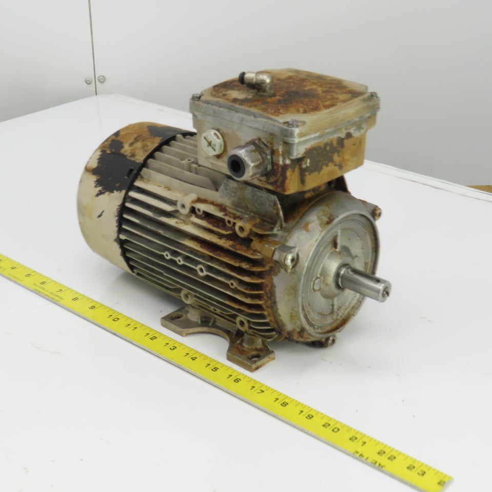 Siemens 1LE10230DA322AA4 1.1/1.27KW 2885/3500RPM AC Motor 230/460VY 80M