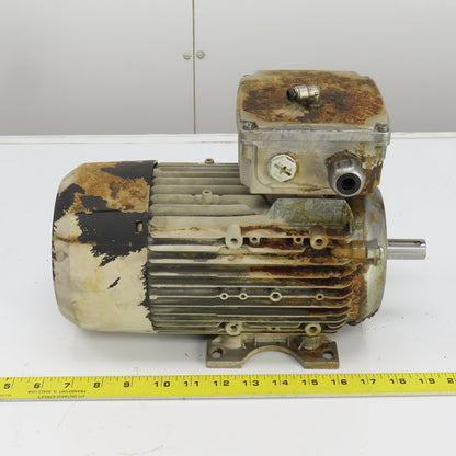 Siemens 1LE10230DA322AA4 1.1/1.27KW 2885/3500RPM AC Motor 230/460VY 80M
