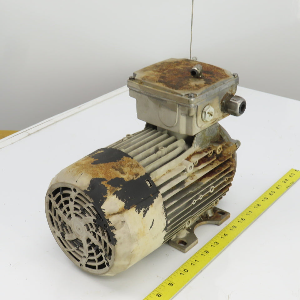 Siemens 1LE10230DA322AA4 1.1/1.27KW 2885/3500RPM AC Motor 230/460VY 80M