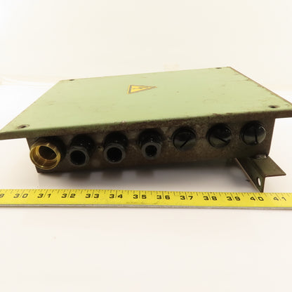 Okuma LR15 Electrical Enclosure Box W/ Terminal Blocks 12-3/8" x 8-3/4"x 2-1/2"