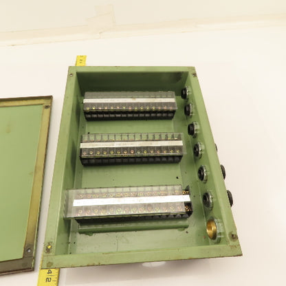 Okuma LR15 Electrical Enclosure Box W/ Terminal Blocks 12-3/8" x 8-3/4"x 2-1/2"