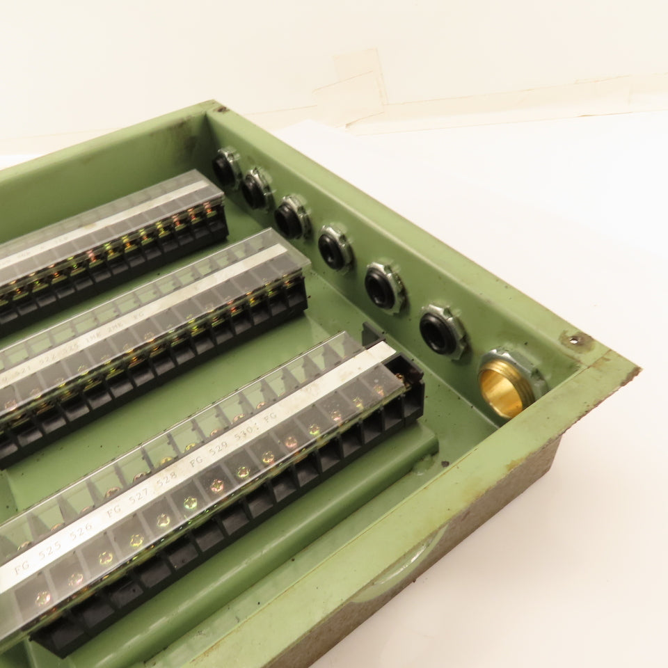 Okuma LR15 Electrical Enclosure Box W/ Terminal Blocks 12-3/8" x 8-3/4"x 2-1/2"