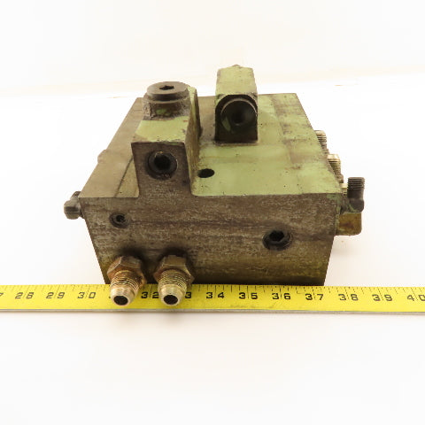 Okuma LR15 Multiport Steel Block Hydraulic Manifold Assembly
