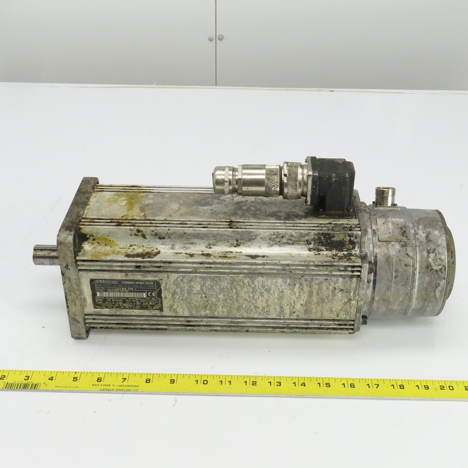 Indramat 222783 MAC090C0-GD-3-C/110-A-1/S001 3000RPM Servo Motor W/Brake 6.5Nm