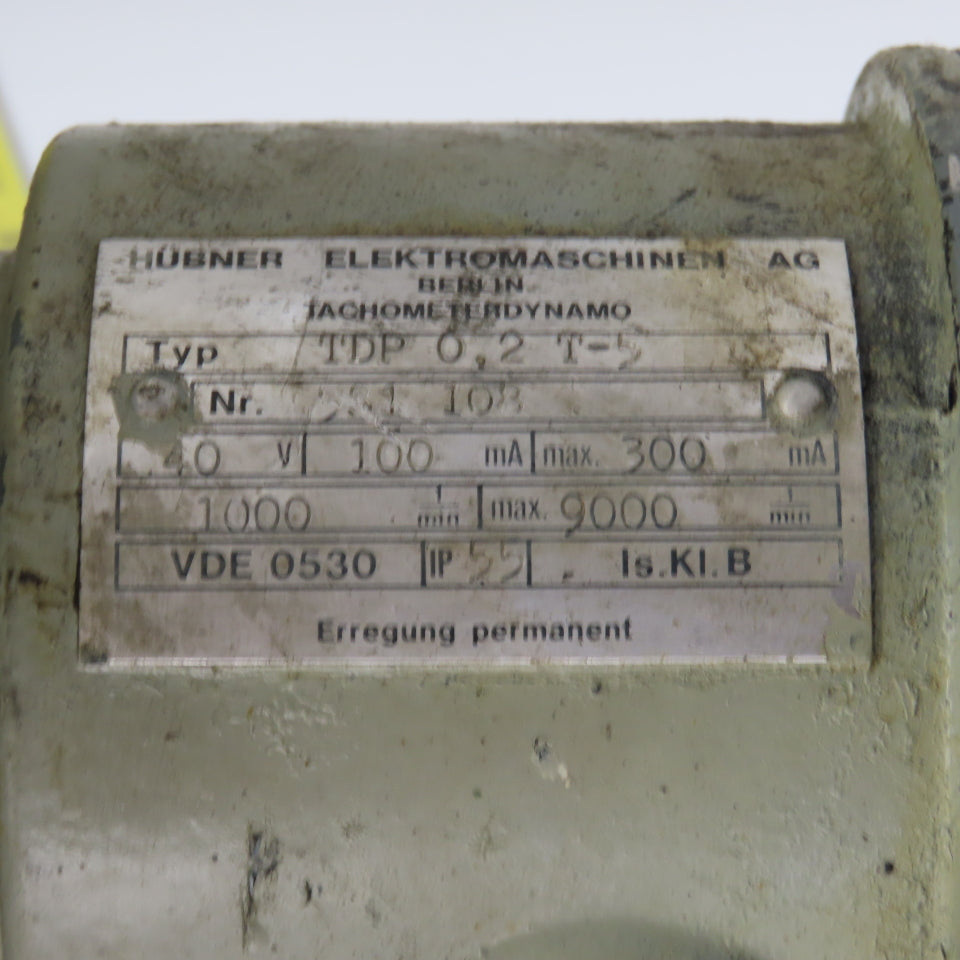 Franz Kessler 109 458 2.6-6.5KW DC Electric Motor 600-1500-3000 RPM 18A 160/400V