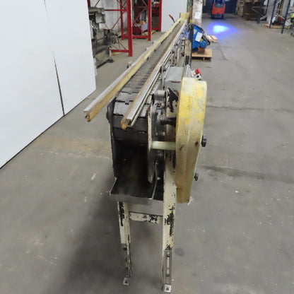 Slider Bed Conveyor 4" Belt 11"OAL 208-230/460V 3Ph 11FPM