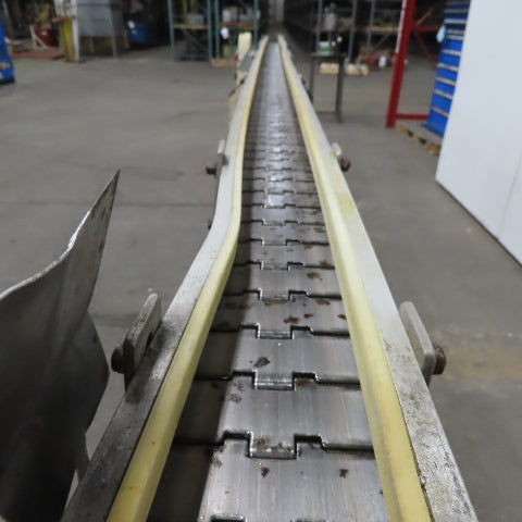 Slider Bed Conveyor 4" Belt 11"OAL 208-230/460V 3Ph 11FPM