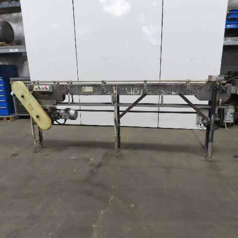 Slider Bed Conveyor 4" Belt 11"OAL 208-230/460V 3Ph 11FPM