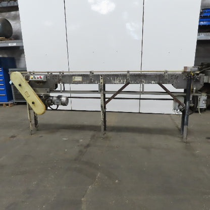 Slider Bed Conveyor 4" Belt 11"OAL 208-230/460V 3Ph 11FPM
